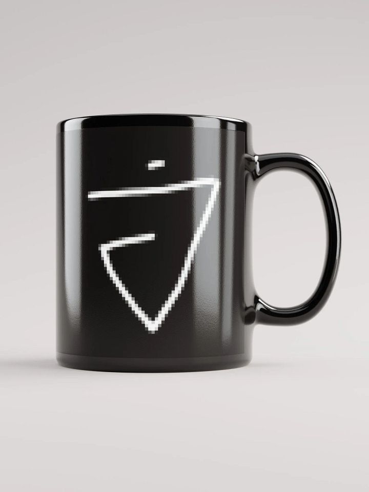 Black Mug with Symbol product image (2)