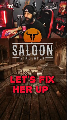 Saloon Simulator Gameplay. Rebuilding the Saloon #saloonsimulator #gameplay #saloon #simulators