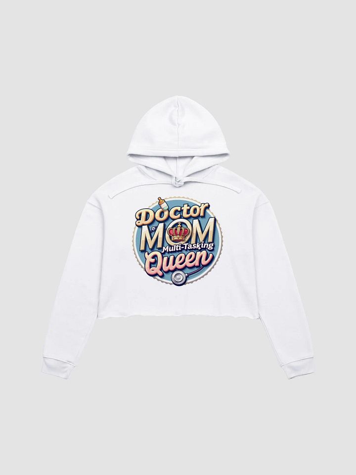 Multi-Tasking Queen Crop Hoodie product image (4)