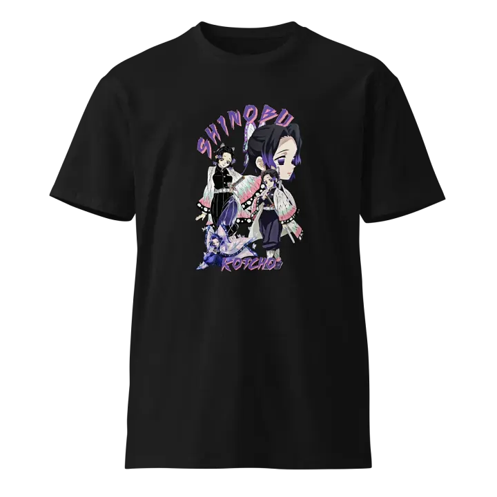 Shinobu Kocho Anime Character Premium T-Shirt product image (1)