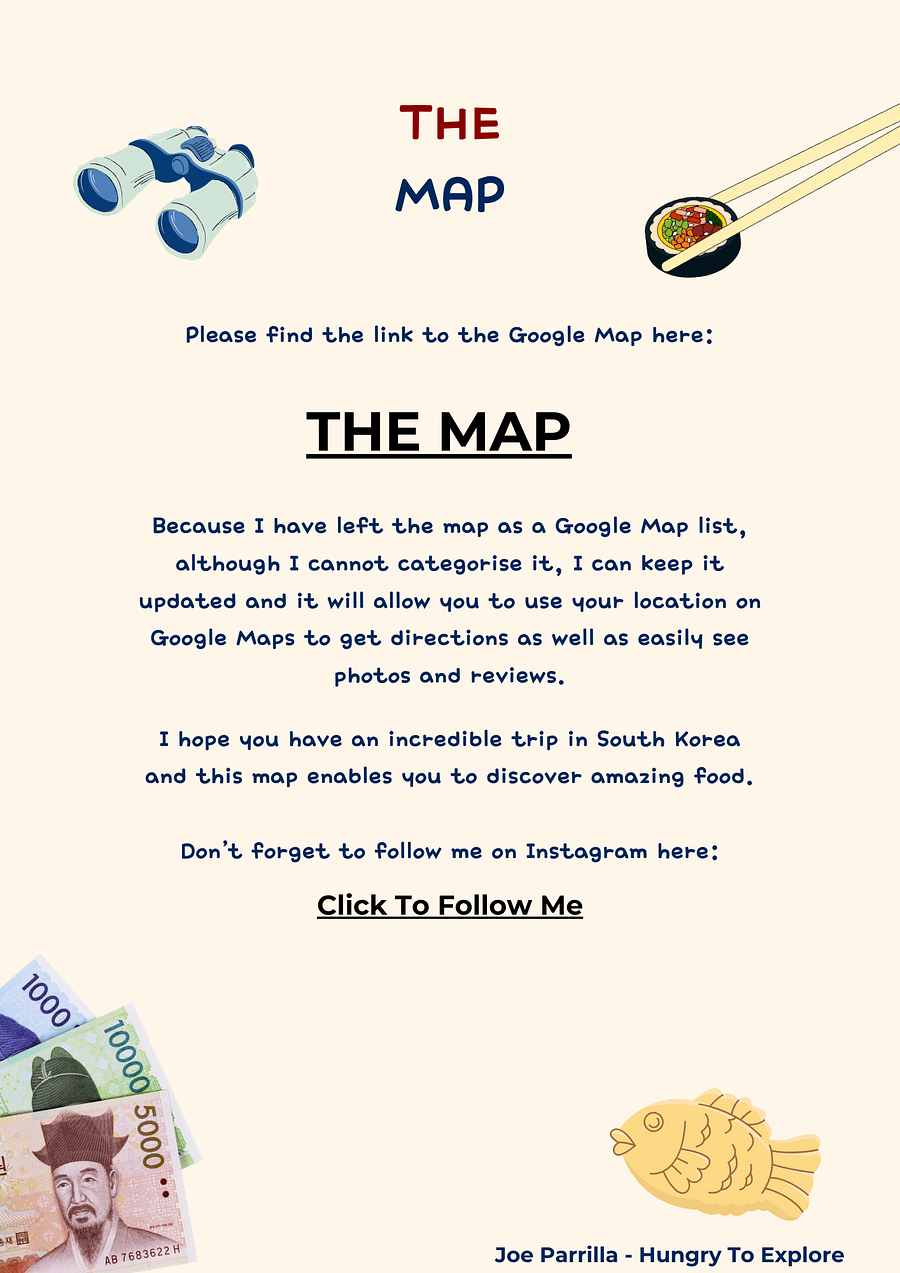 South Korea Food Map product image (3)