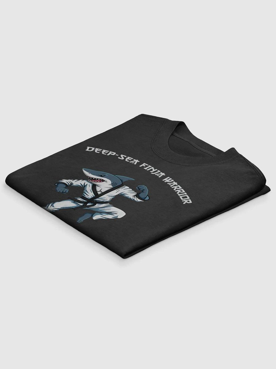 Deep-Sea Finja Warrior – Funny Shark Karate T-Shirt product image (4)