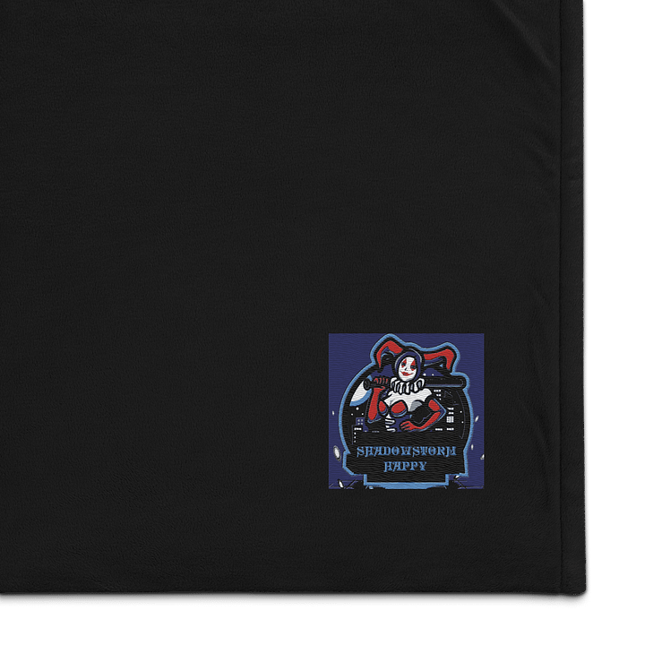 Shadowstorm Happy Jester Bat Sherpa Blanket product image (1)