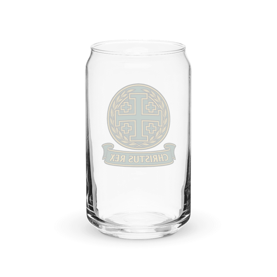 Jerusalem Cross Christus Rex glass product image (6)