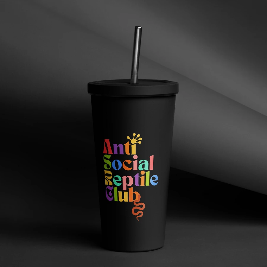Colorful Insulated Tumbler: Anti Social Reptile Club Edition product image (14)