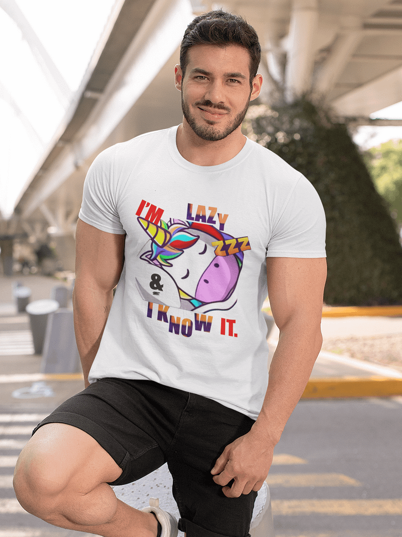 I'm Lazy And I Know It Tee - Regular Fit