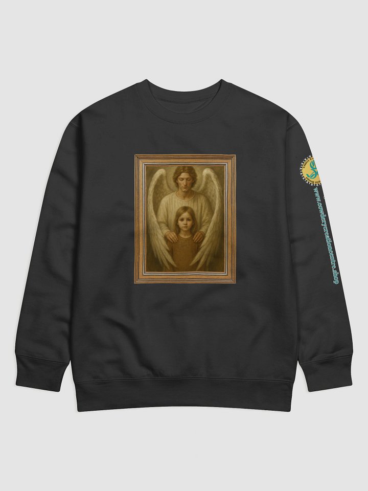 Angels Watch Over Them (Female) Cotton Heritage Premium Sweatshirt product image (15)
