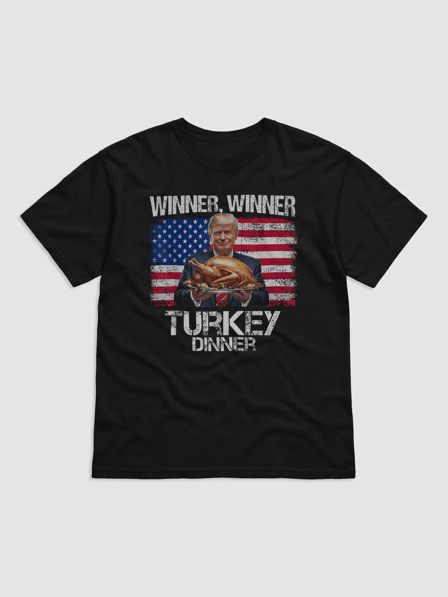 Trump Winner Winner Turkey Dinner Thanksgiving Shirt product image (2)