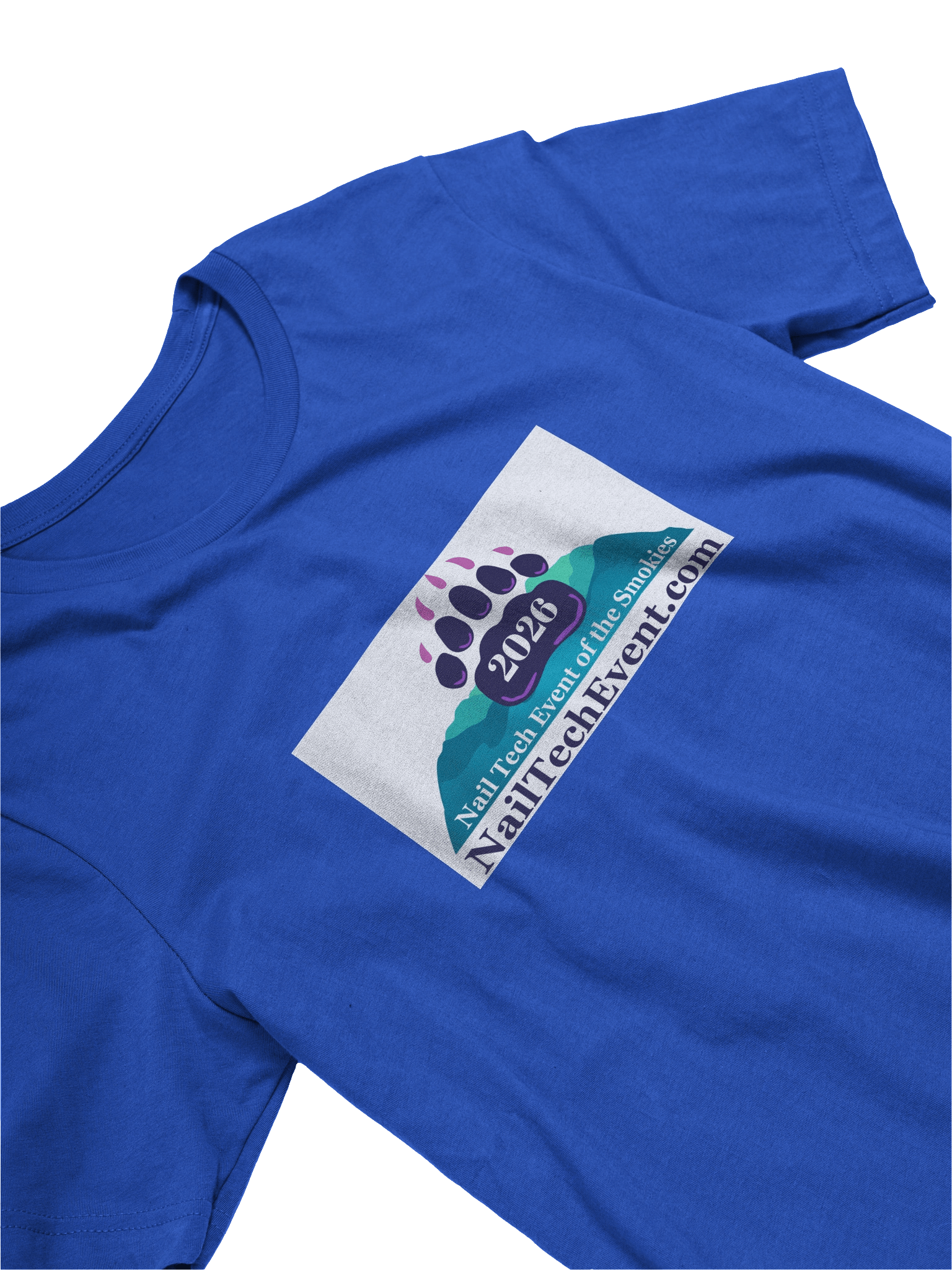 2026 Smokies Nail Show Tee (white logo) product image (3)