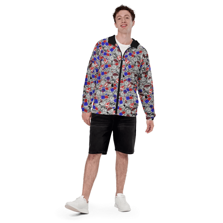 Sticker-Bomb Windbreaker product image (4)