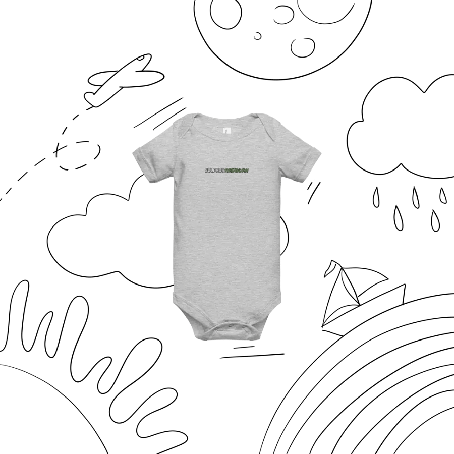 SulphurThreads Baby Embroidered Onesie product image (7)