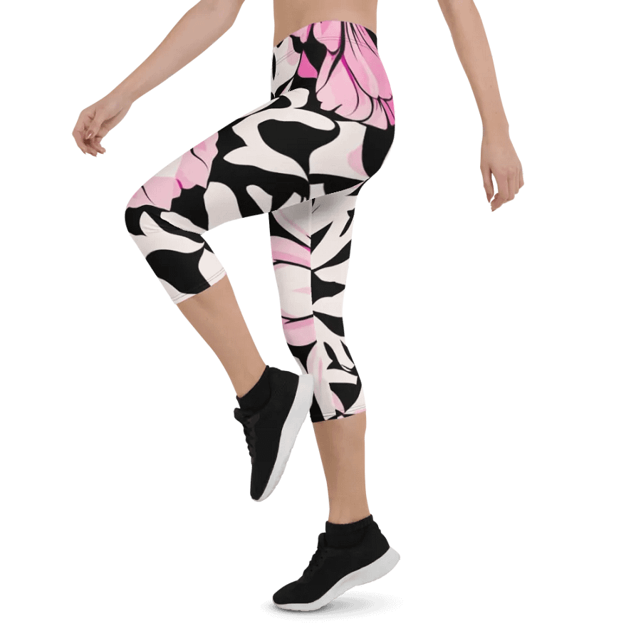Floral Fantasy All-Over Capri Leggings product image (3)