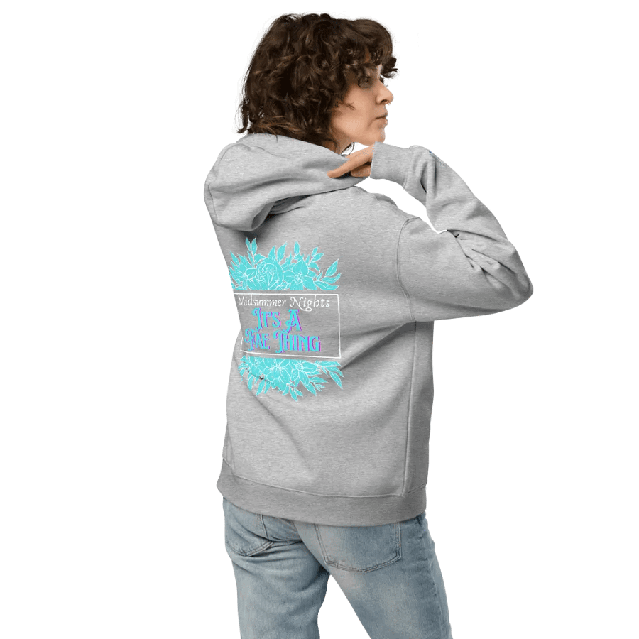 Fae Floral Vibes Unisex Oversized Hoodie product image (5)