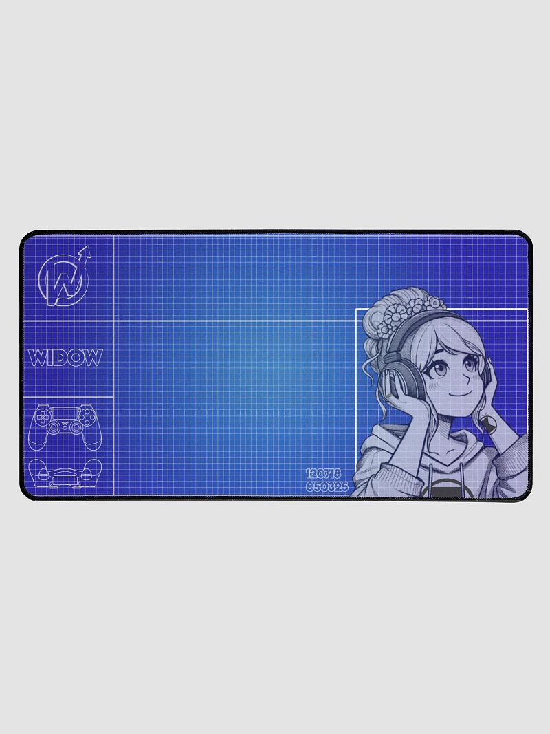 Widow Blueprint Mousepad