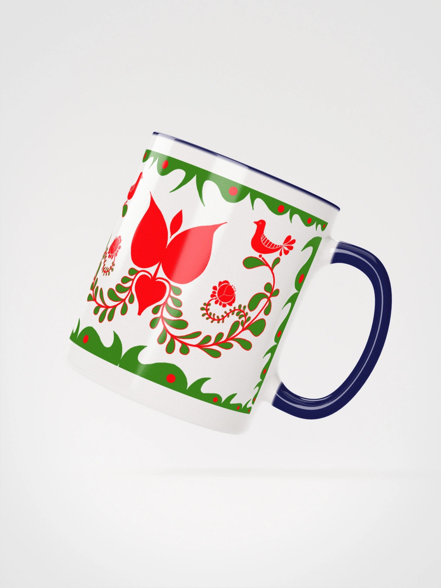 Hungarian Festive Flora Ceramic Mug product image (2)
