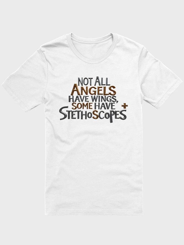 Stethoscope, Angel wings, medical Graphic T-shirt product image (3)