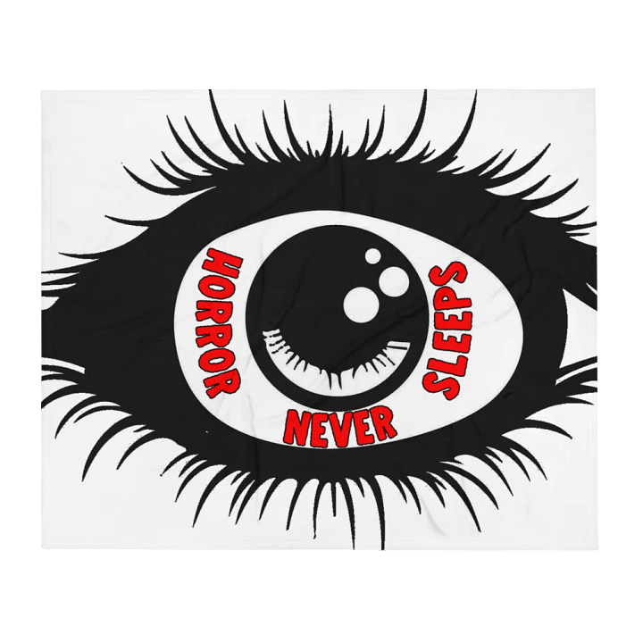 Horror Never Sleeps Throw Blanket product image (2)