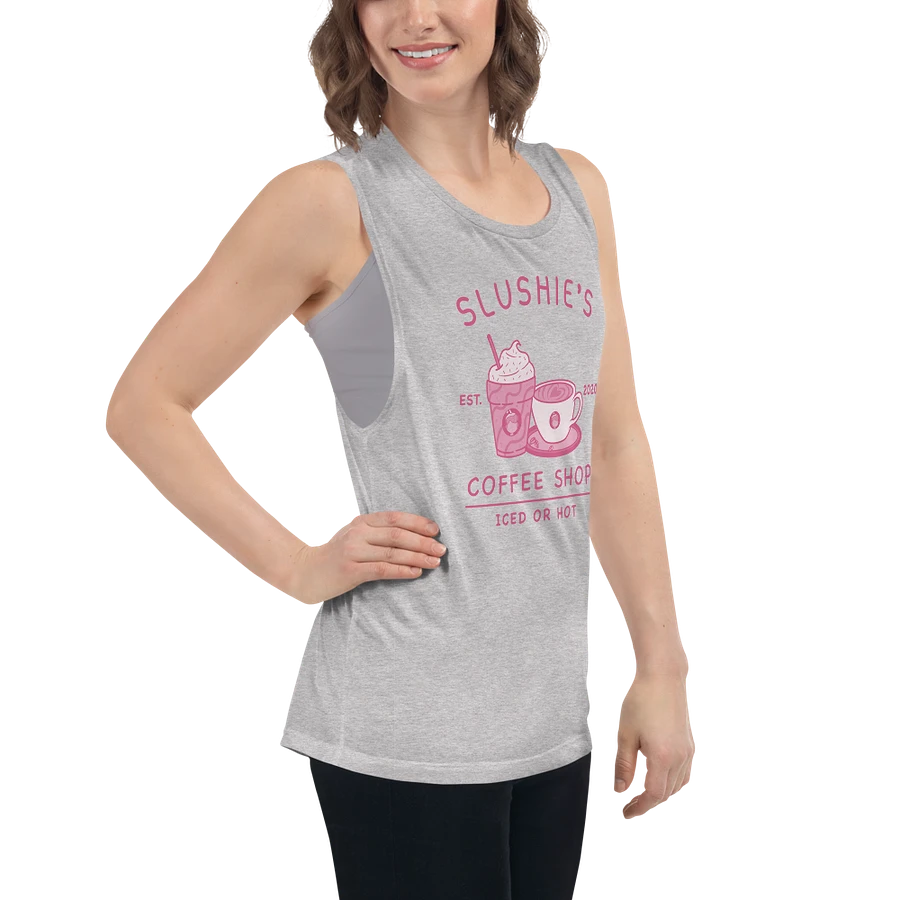 Slushie's Coffee Shop (Pink) | Women's Muscle Tank product image (7)