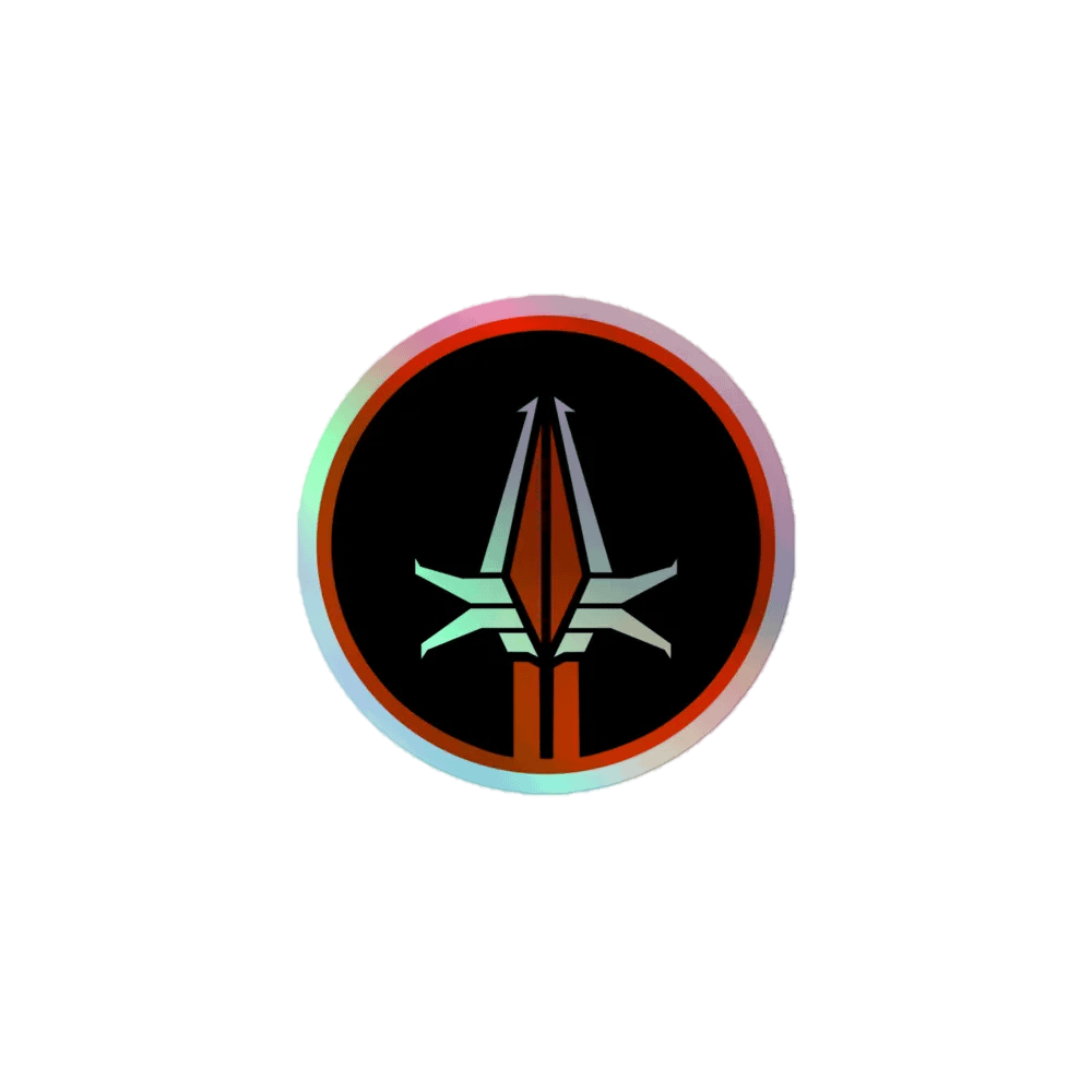 FRCN Sticker - Single Round Holo product image (1)