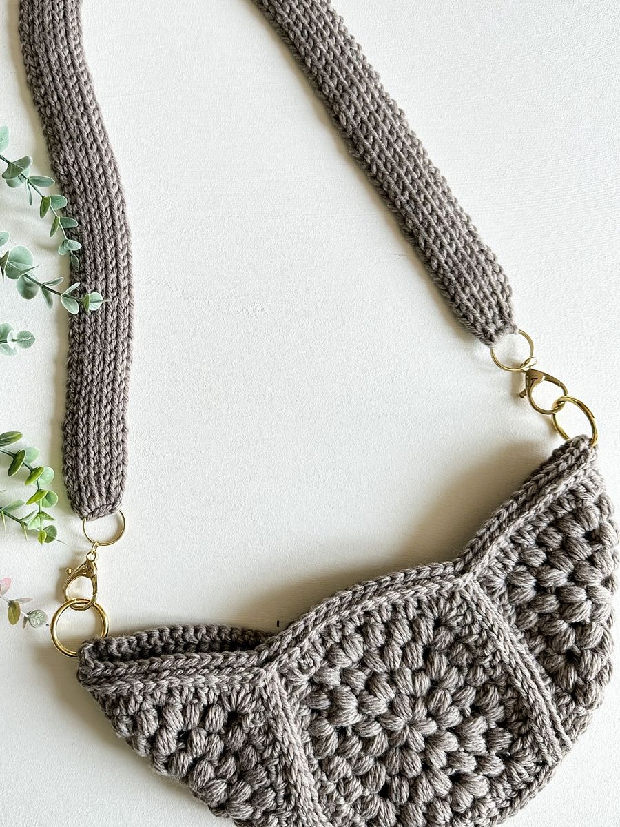 Granny Style Crossbody Bag Crochet Pattern product image (7)