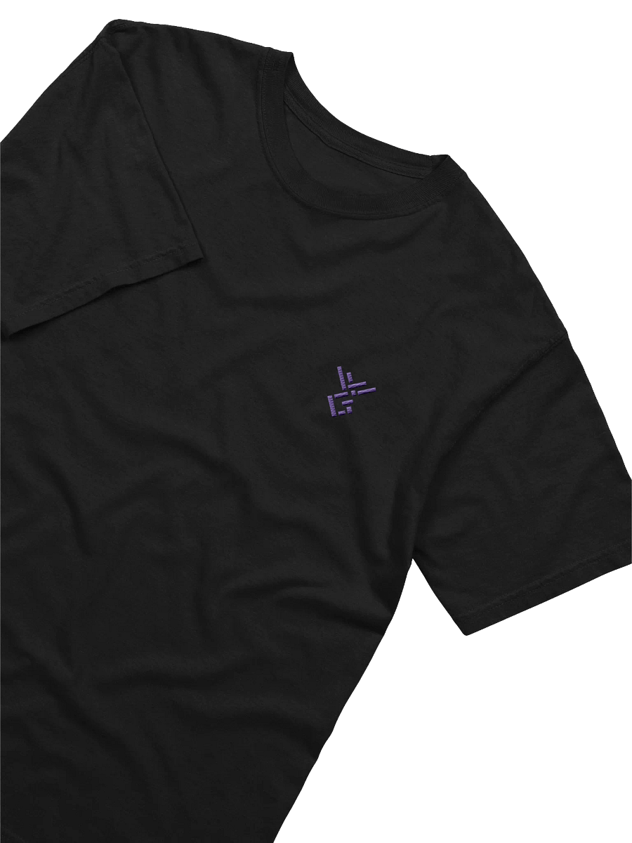 TheWiseGrape Purple Logo Heavyweight Tee (Embroidered) product image (3)