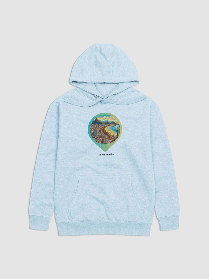Tropical Cityscape Beach Hoodie | I Design Rio de Janeiro product image (2)