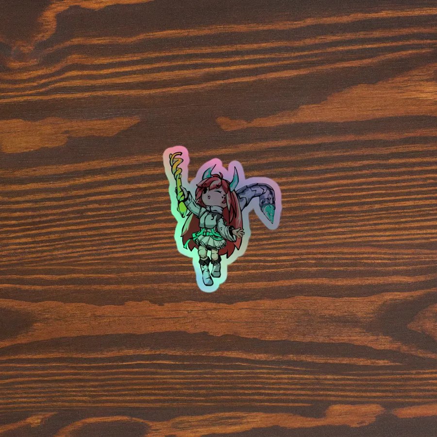 Echo of the Dragon - Holographic Sticker product image (5)