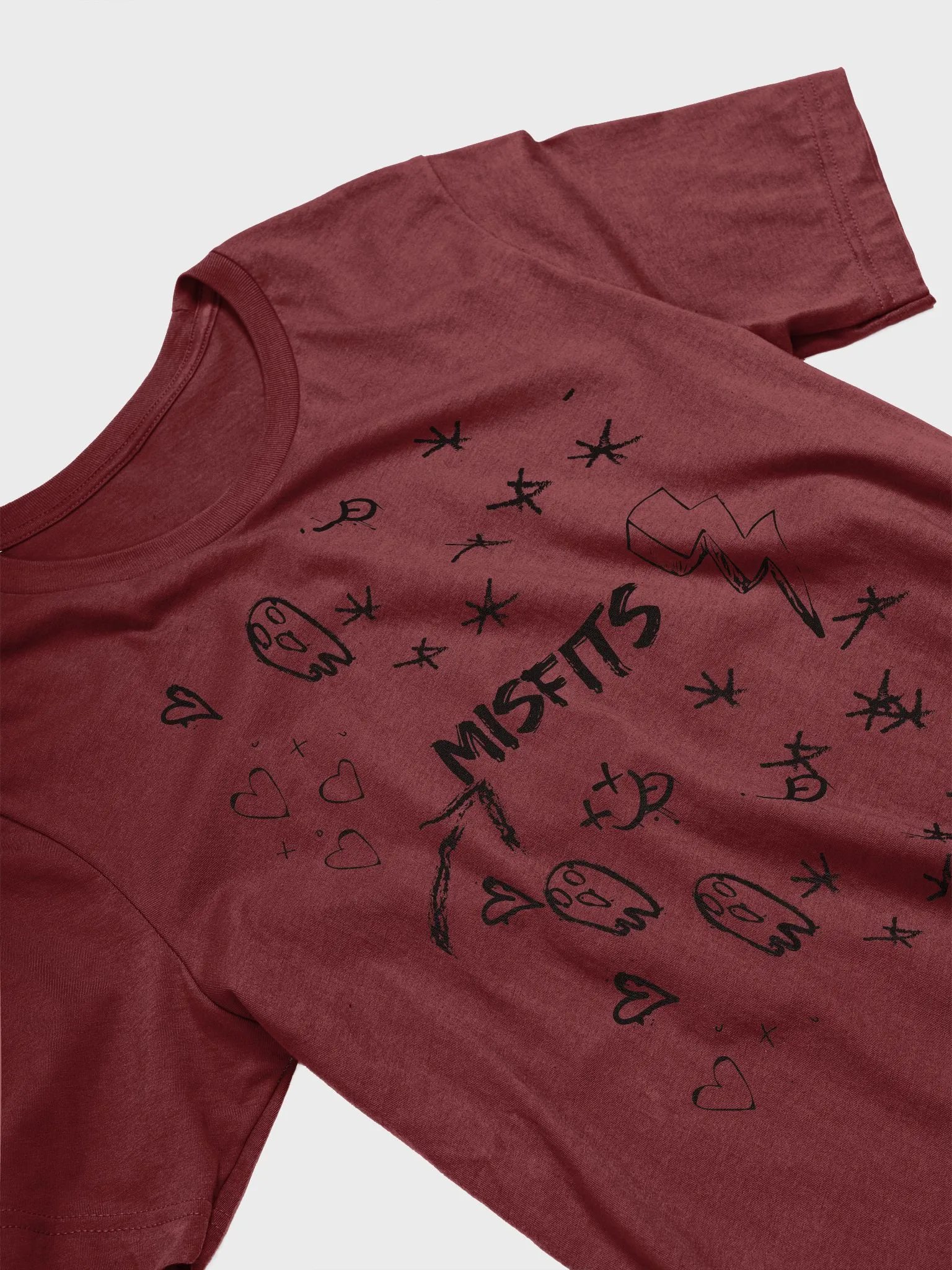 Misfits - Red Graphic Tee product image (3)