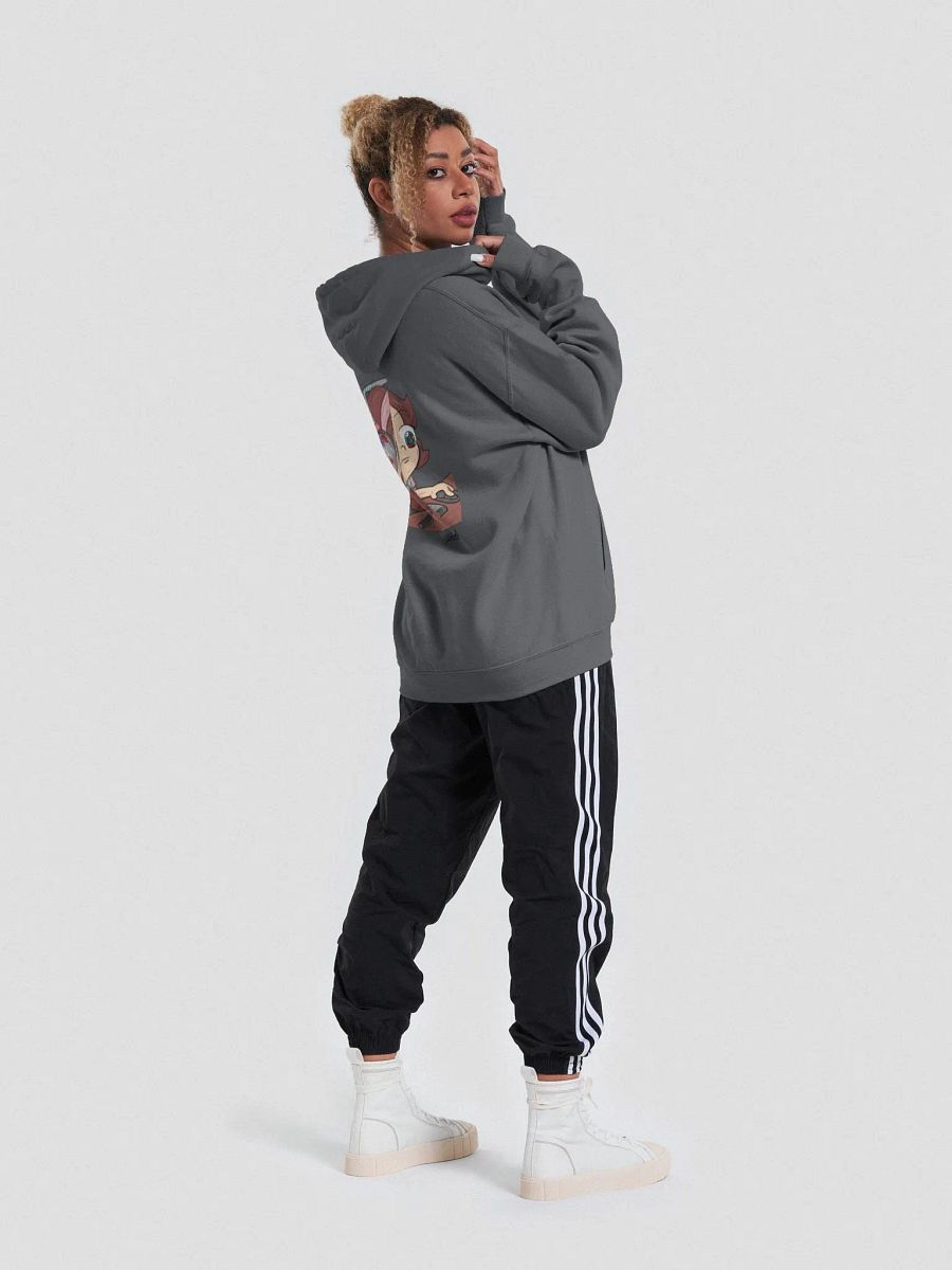Lurking Hoodie with chill Rosie design on back product image (33)