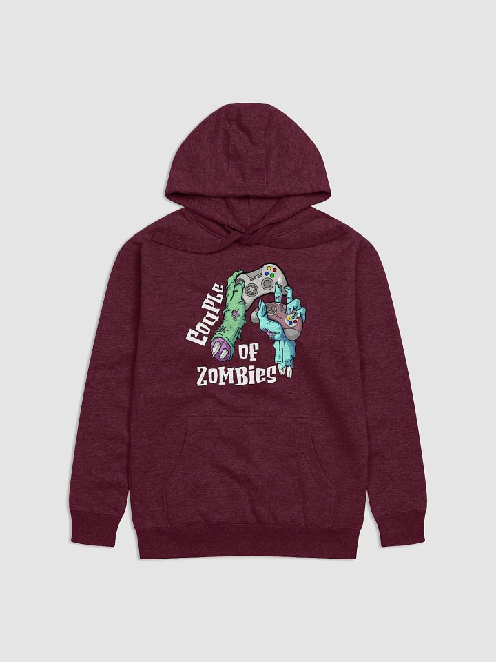 Couple of Zombies Hoodie - Maroon product image (1)