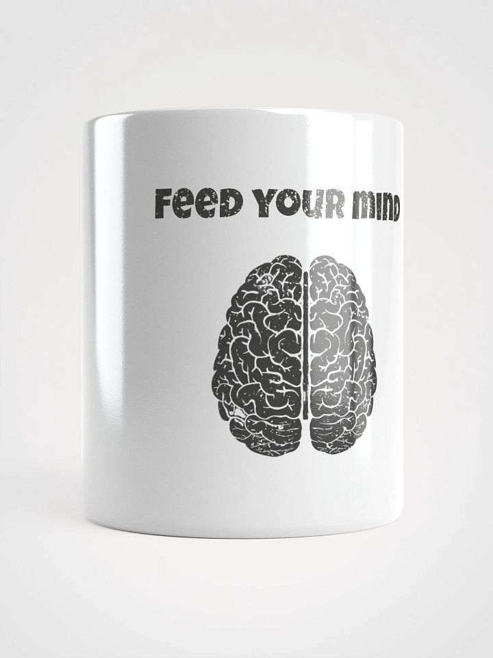 Feed Your Mind Mug - 100% cermaic product image (1)