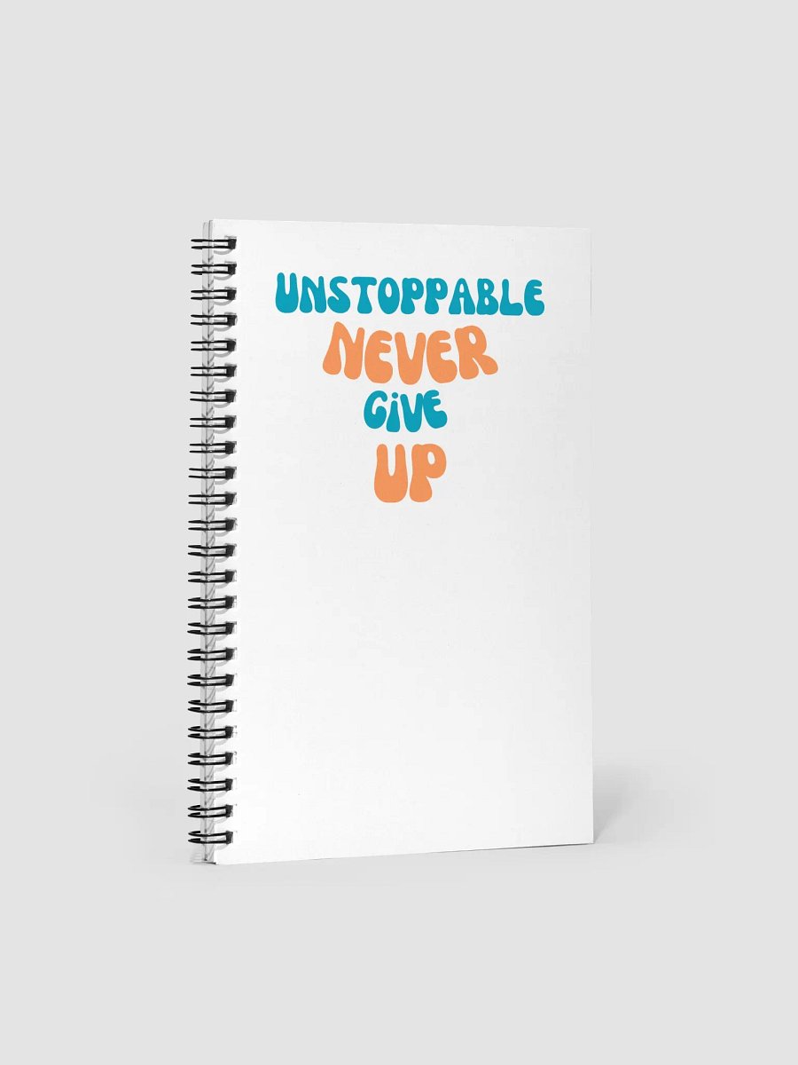 Unstoppable Motivation Notebook product image (1)