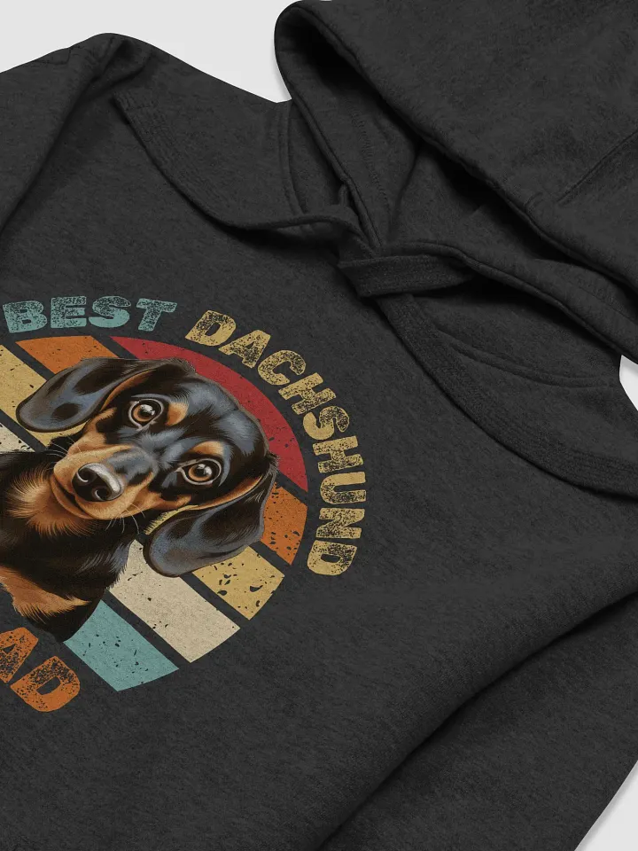 Best Dog Dachshund Dad Cotton Heritage Premium Hoodie product image (1)
