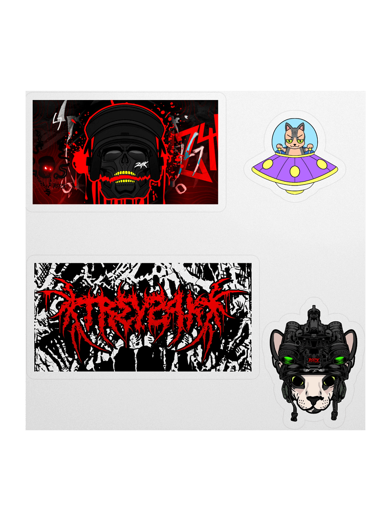 TREY24K STICKER PACK