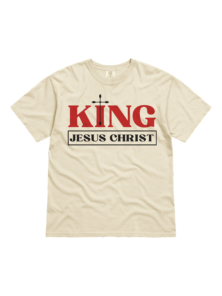 King Jesus Christ T-Shirt | Bold Christian Faith Tee for Believers | Raise2shine product image (2)