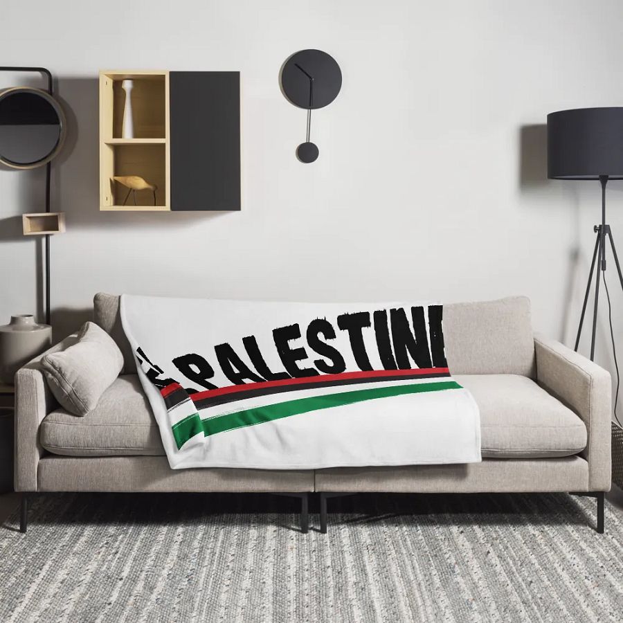 Palestine - Free Palestine - Throw Blanket product image (2)