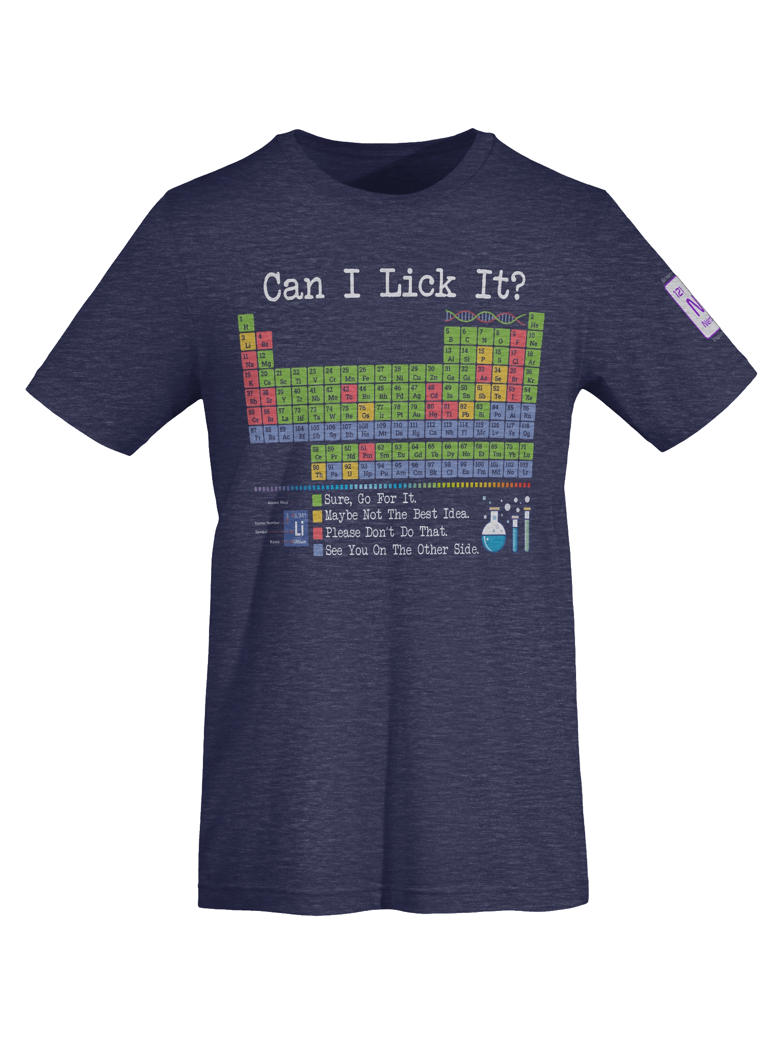 Can I Lick It? Ladies Tee - White Text product image (7)