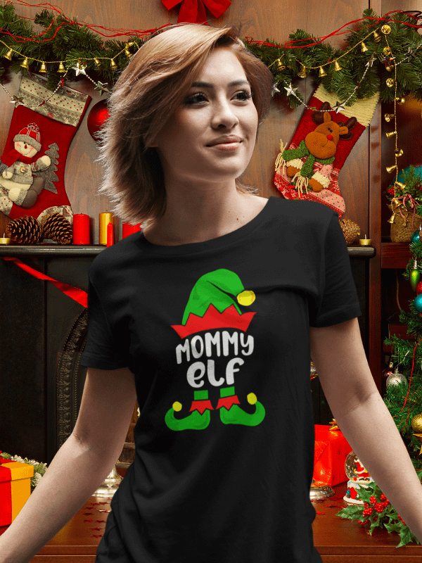"Mommy Elf" T-Shirt product image (1)