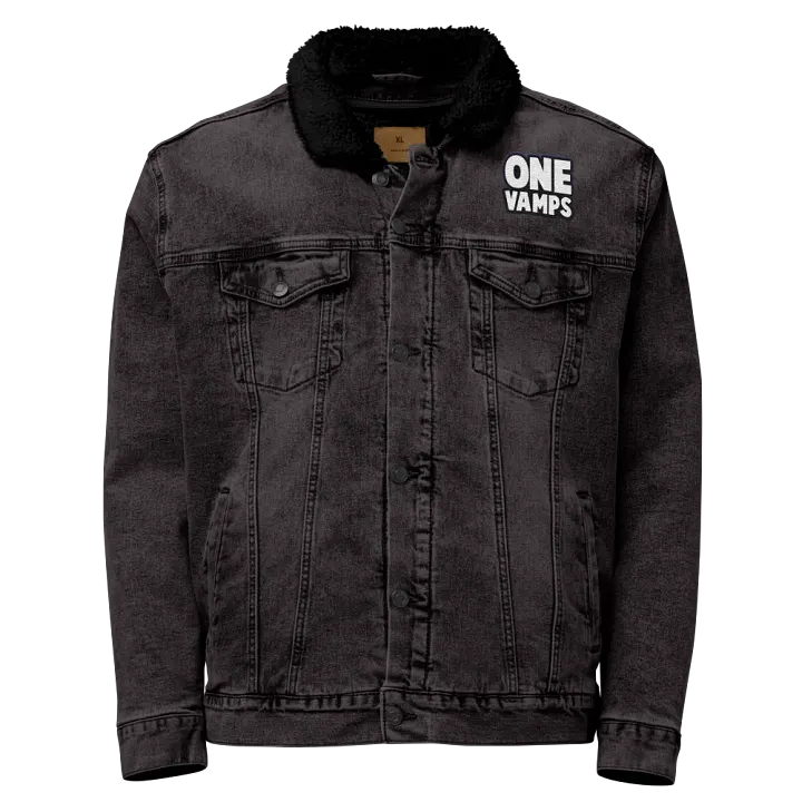 Jacket OneVamps white black letters product image (2)