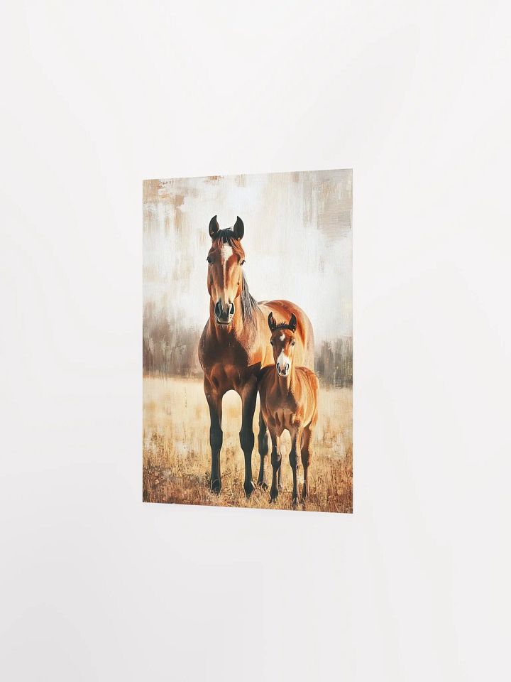 Tender Moments - Rustic Farmhouse Mother & Foal Art product image (15)