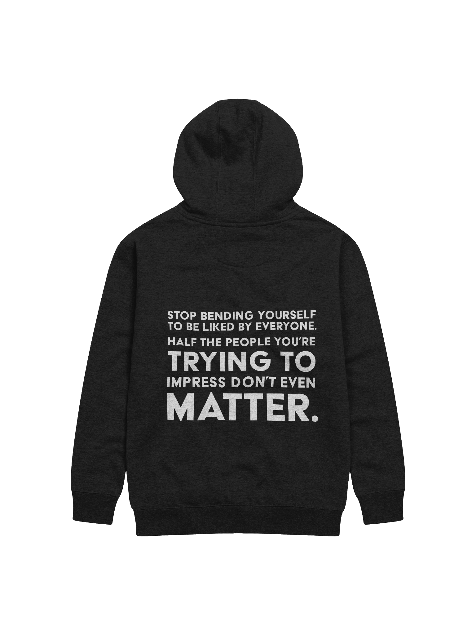 Stop bending yourself to be liked by everyone Hoddie product image (35)