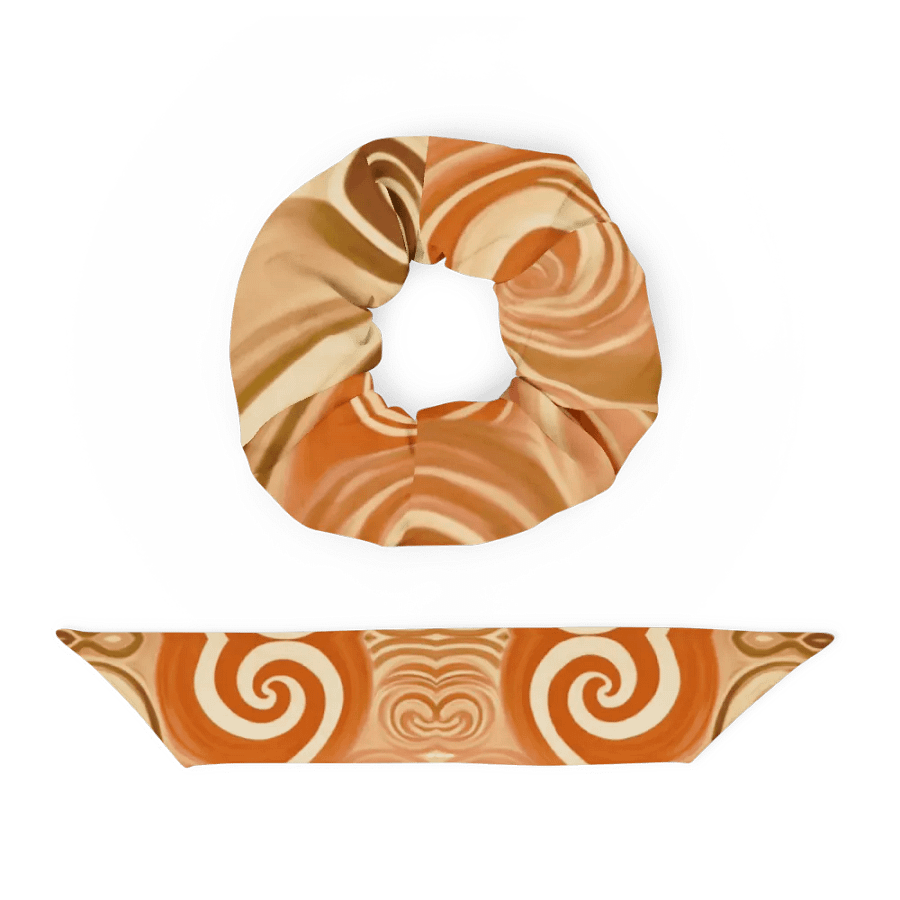 Funky Latte Liquid Tie-Dye Scrunchie product image (4)