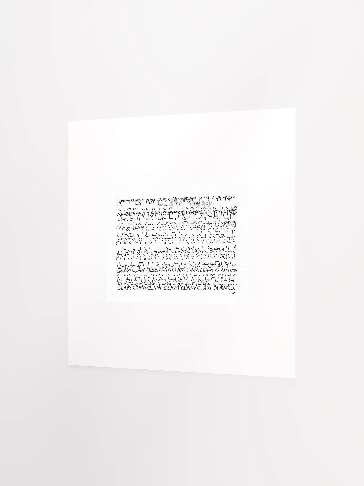 Clam panel card print product image (4)