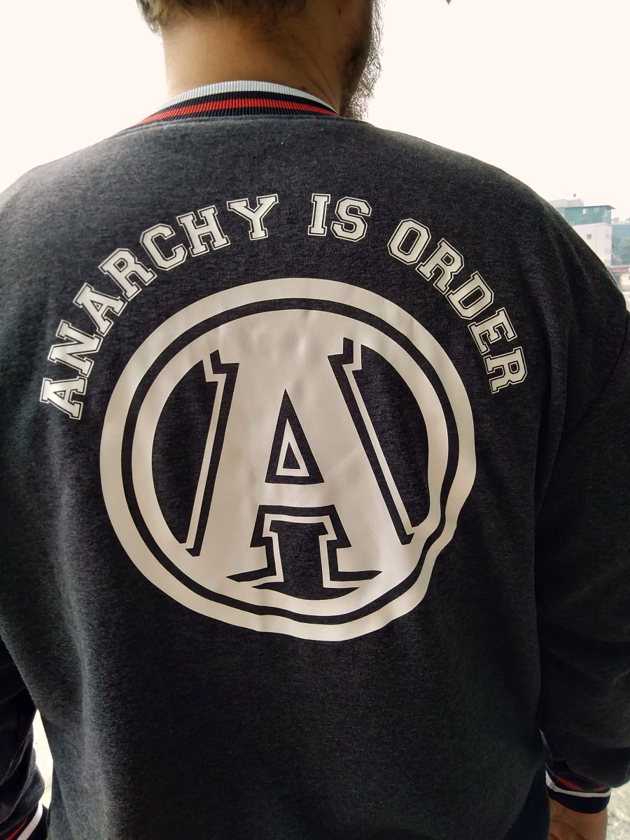 Embroidered Anarchist Bomb-Thrower Jacket product image (3)