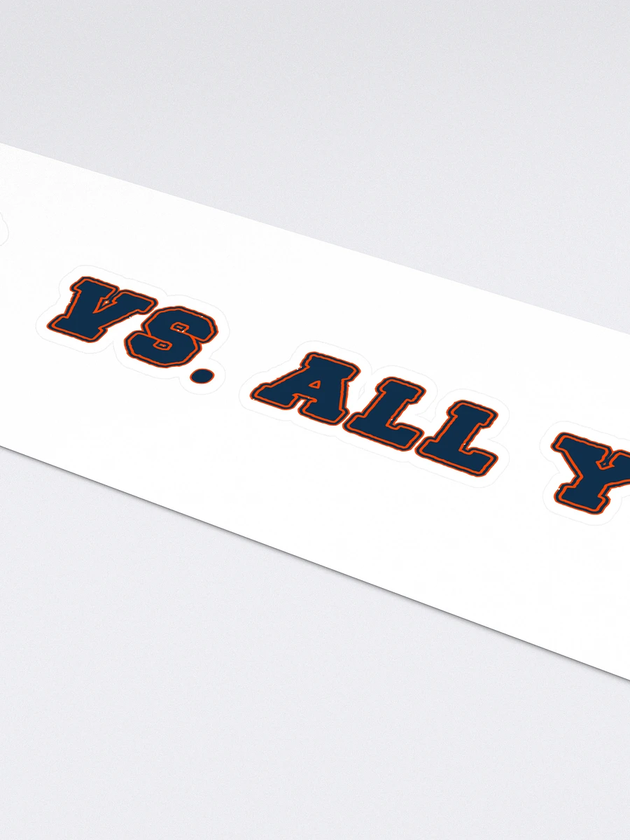 Bears Vs. All Y'all Chicago Football Rivalry Design product image (4)