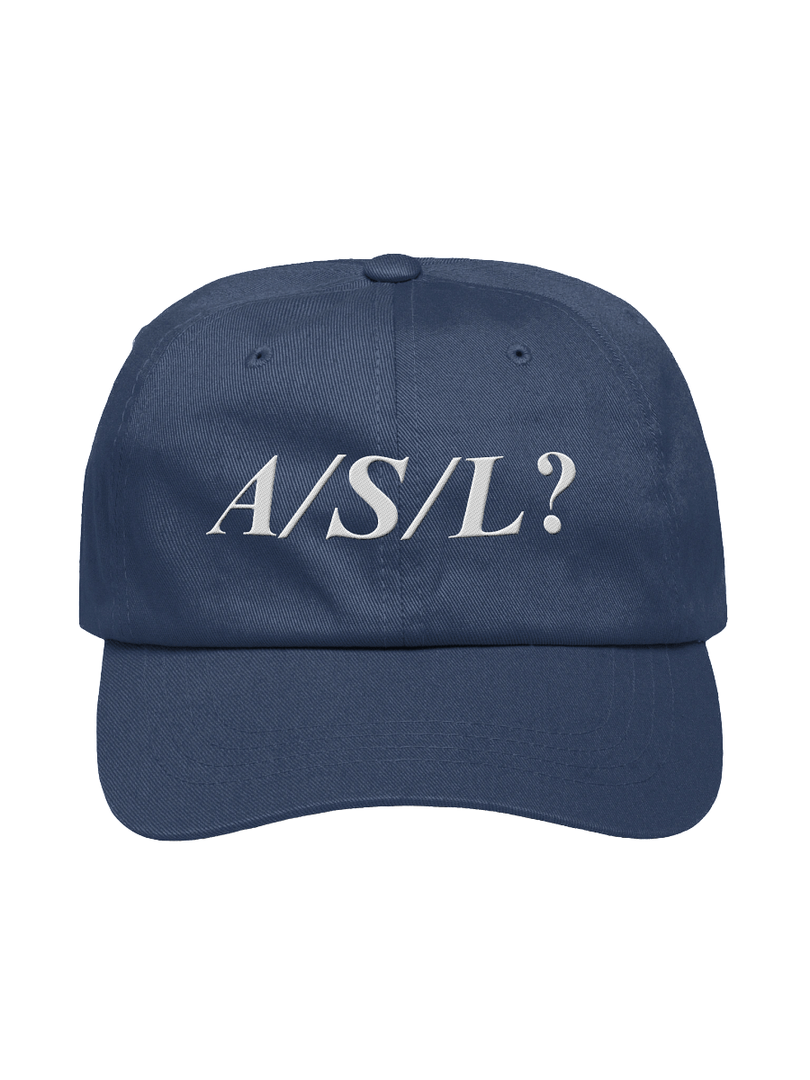 A/S/L? Dad Hat product image (17)