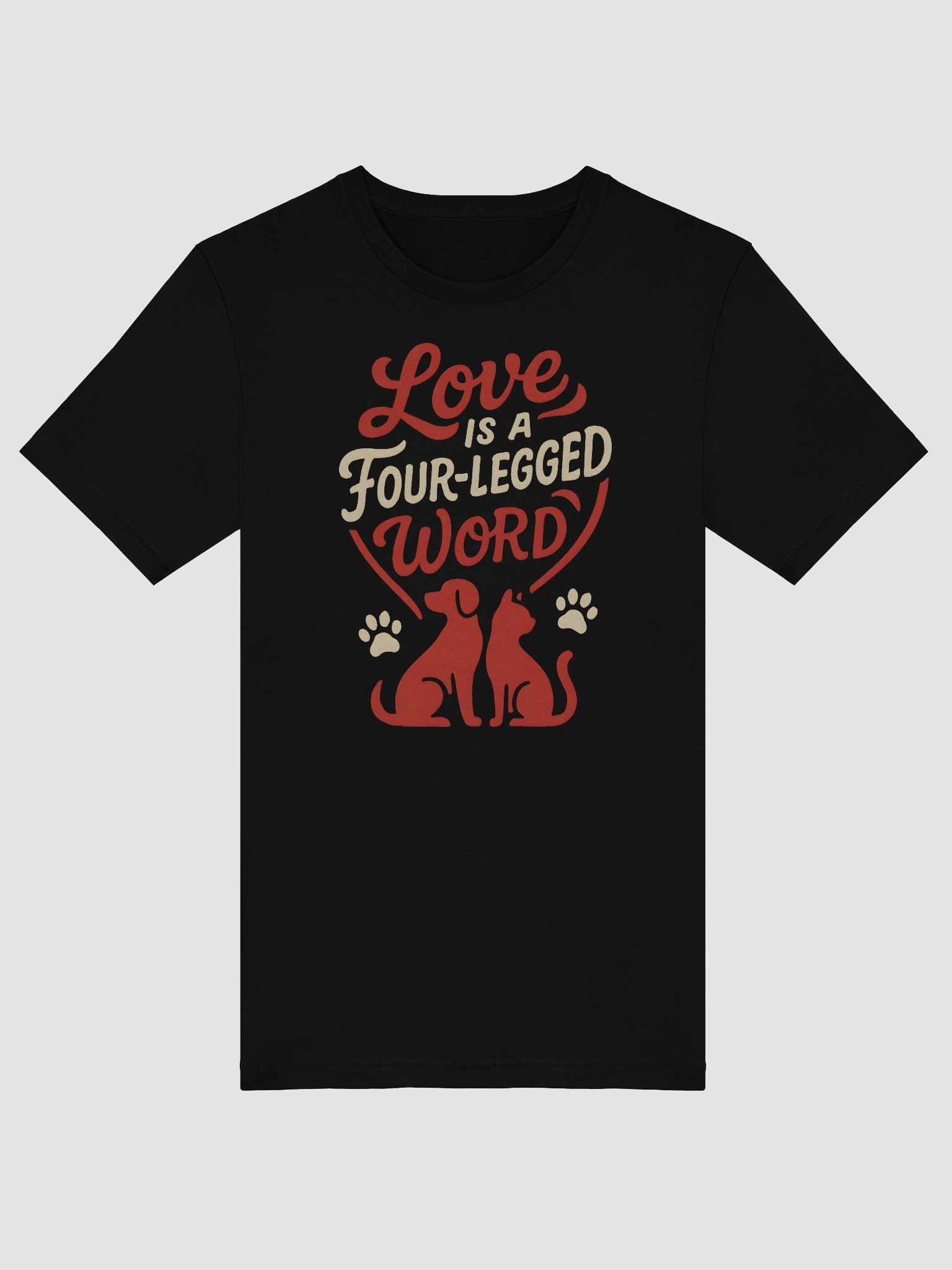 Four-Legged Love Silhouette Tee product image (5)