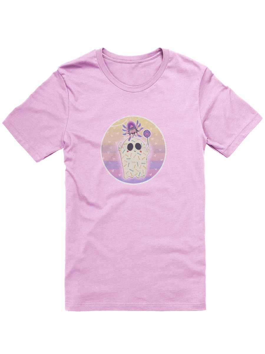 Pastel Little Ghost & Pet Spider - T-Shirt product image (1)