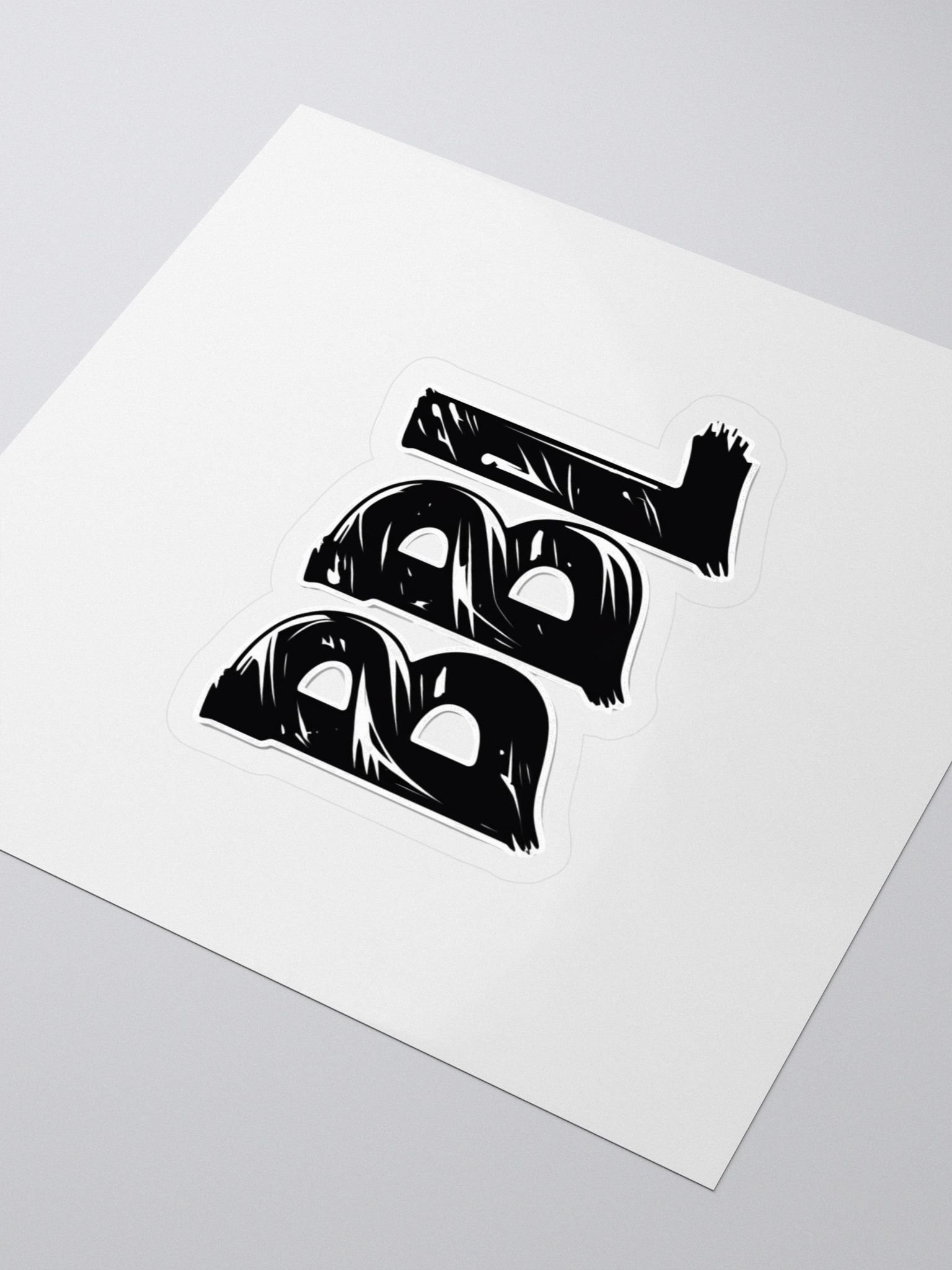 BBL Textured Kiss Cut Stickers product image (3)