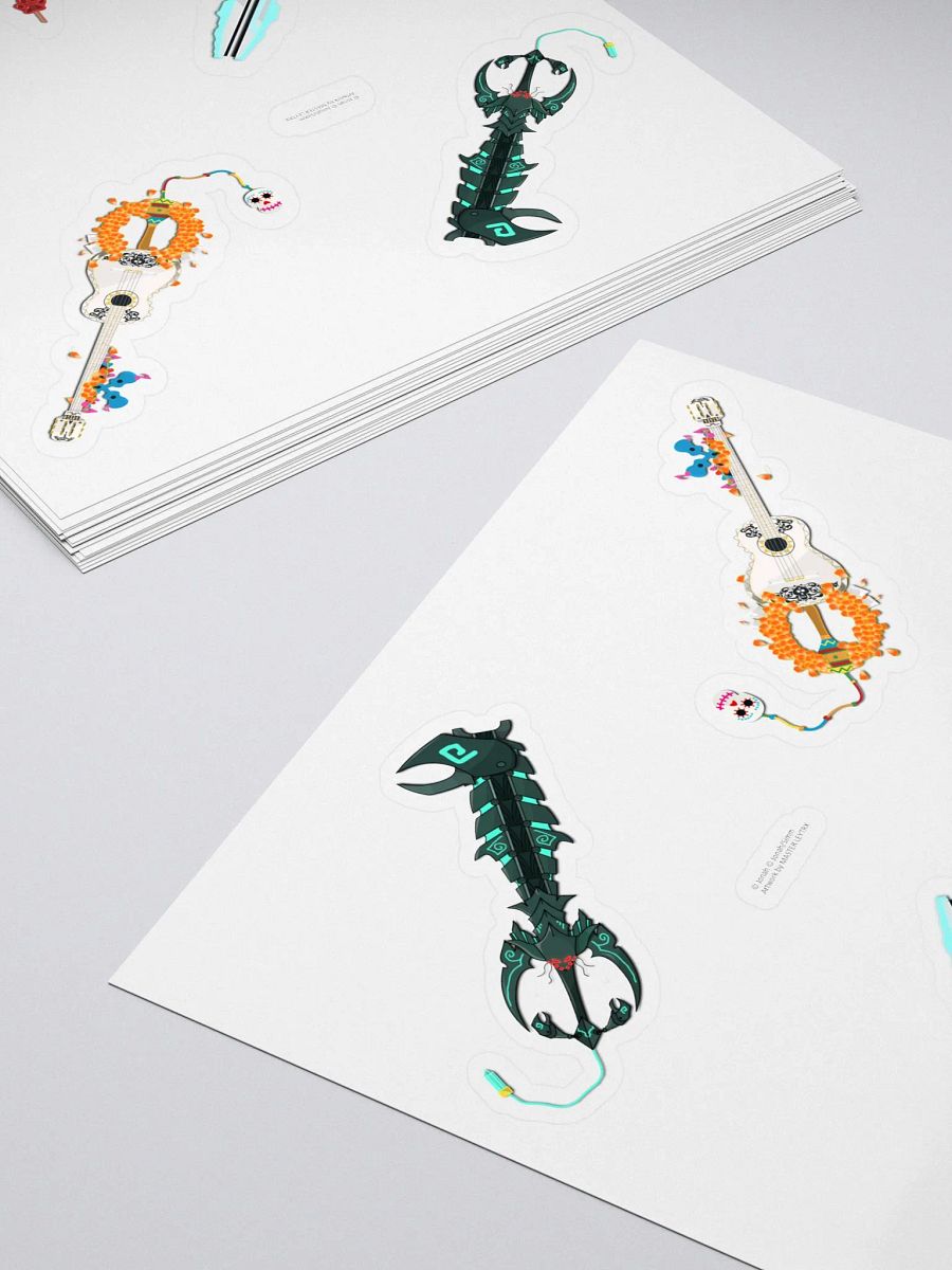 Custom Keyblade Sticker Sheet 2 - Disney Movie Keyblades product image (4)